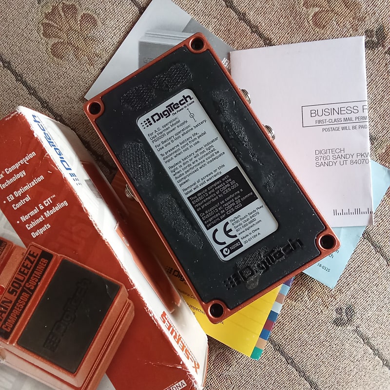 （美品） Digitech MAIN SQUEEZE コンプレッサー/サステナー Kanda Shokai Corporation [ DigiTech ]