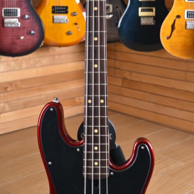 Lakland Skyline Series 44-51 Rosewood Fingerboard Candy Apple Red image 10
