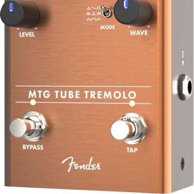Fender MTG Tube Tremolo Effect Pedal - Tube Warmth & Drive! image 2