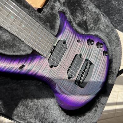 Ernie Ball Music Man John Petrucci Signature Majesty 7 Maple Top 2022 - Amethyst Crystal for sale