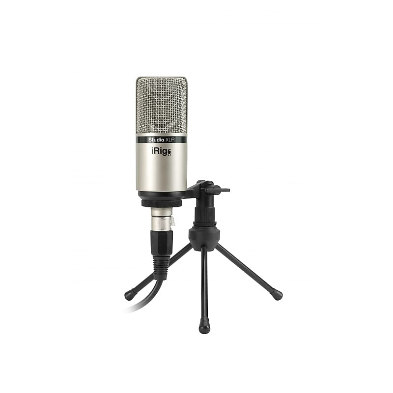 Microphone Professionnel À Condensateur Xlr Cardioïde Studio