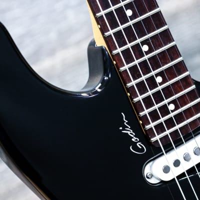 Godin Progression Performance Series Black High Gloss Electric Guitar w/Bag image 9