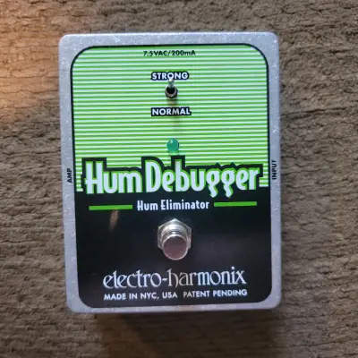 Electro Harmonix Hum Debugger Hum Eliminator Effect Pedal with Power Supply