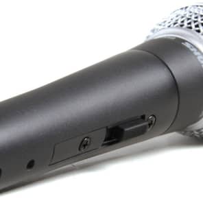 Shure SM58S dynamic microphone (switched) image 1