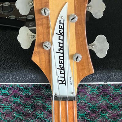 Rickenbacker 4000 Bass 1967 - the rarest, coolest & cleanest Mapleglo 4000 Bass like no other. image 5