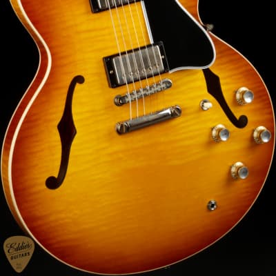 Gibson Custom Shop PSL '64 ES-335 Figured Reissue VOS Dirty Lemon image 6