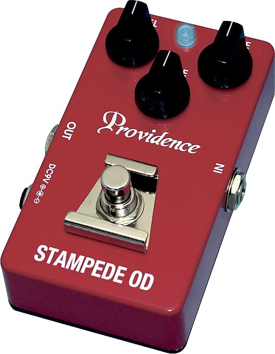 無料配達 Providence STAMPEDE OVERDRIVE SOV-1エフェクタ ギター 