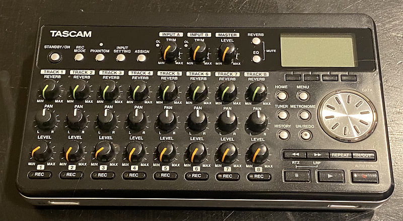 Tascam Dp Black Track Digital Portastudio Reverb