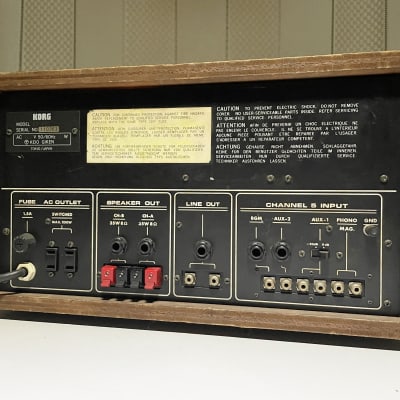 Korg Model EM-570 Echo Mixer(MN3005 Delay), serviced