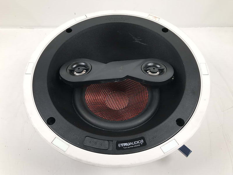 TruAudio REV-LCR.1 Speaker 8&quot; Revolve Series In Ceiling Home Theater 8 ohm  			