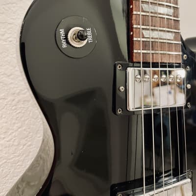 Gibson Les Paul Studio Ebony Chrome Hardware with OHSC 2003 - Gloss Black image 6