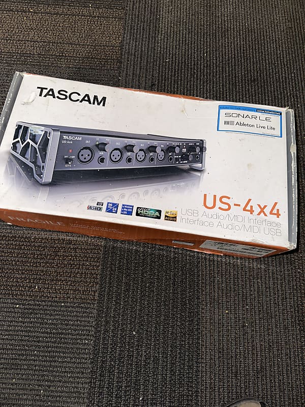 Tascam us- 4x4 audio interface Us 4x4 1990 - Metal | Reverb