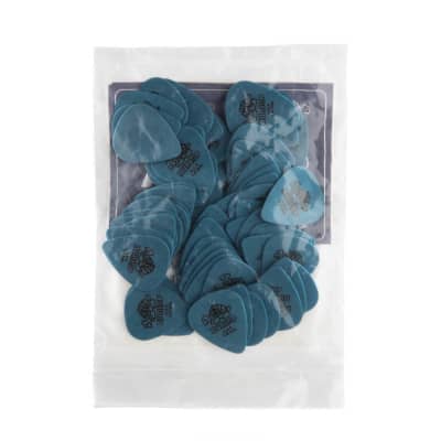 Dunlop Tortex 418R Standard Picks (72-Pack), Blue, 1.0mm image 1