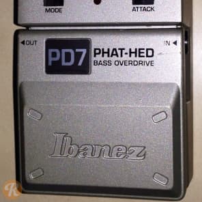 Ibanez PD7 PHAT-HED ベース オーバードライブ ジャンク品 Used Ibanez PD7 Bass Effect Pedal | Guitar Center