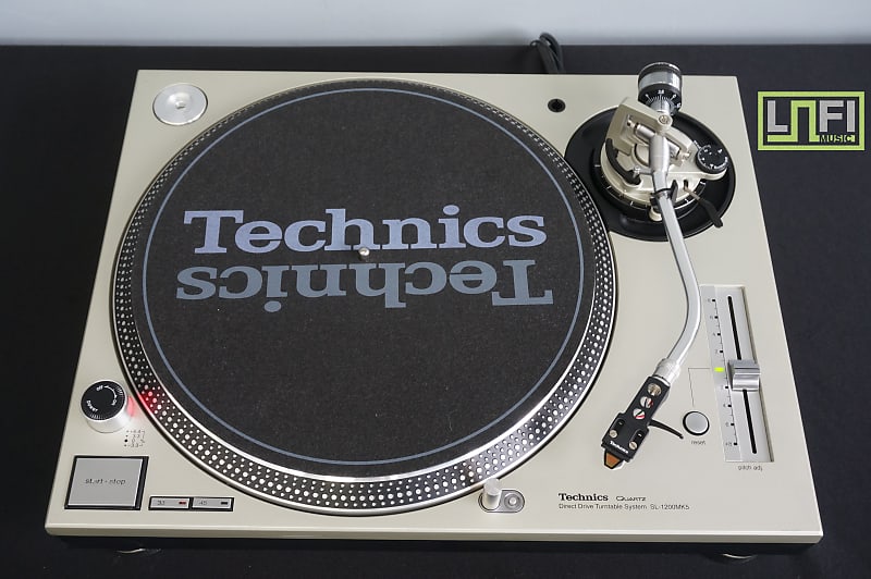 Technics SL-1200 MK5 Silver Professional DJ Turntable SINGLE - 240V