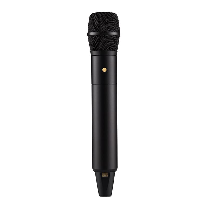 Rode Interview PRO Wireless Handheld Condenser Microphone with Internal Pop Filter, 32-Bit Float On-Board Recording, and Intelligent GainAssist Technology (Black) image 1