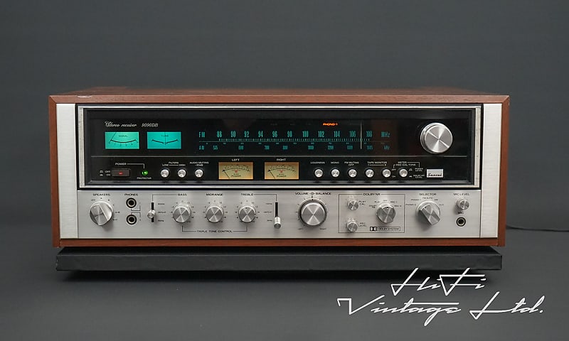 Sansui 9090DB Stereo Receiver (2)  			