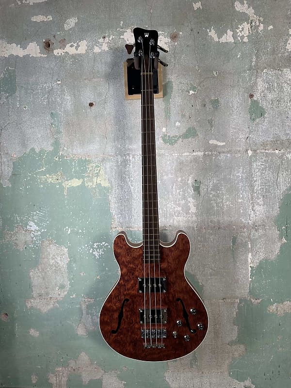 Warwick Masterbuilt Star Bass II Bubinga 2024 - Natural Transparent Satin image 1
