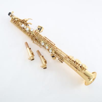 Yamaha Model YSS-875EXHG Custom Soprano Saxophone SN 005292 GORGEOUS image 2