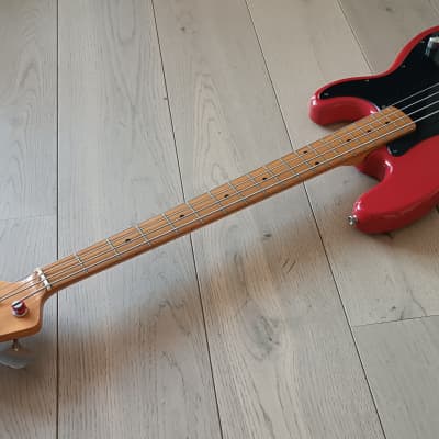 Morris Precision Bass - H.S. Anderson 1981- Red image 10
