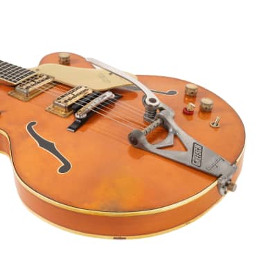 Vintage Gretsch 6120 Chet Atkins Orange 1963 image 7