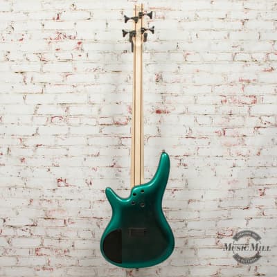 Ibanez Standard SR300E Bass Guitar Cerulean Aura Burst image 9
