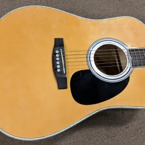 Esteban American Legacy AL 100 Dreadnought Acoustic Electric Guitar Opus III Pickup Gig Bag Reverb