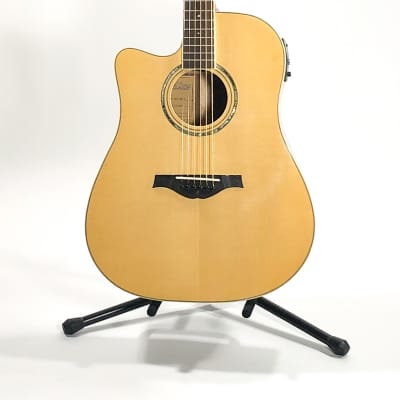 Wood Song DCE-NA-L Left Handed Acoustic/Electric Guitar with Gig Bag image 4