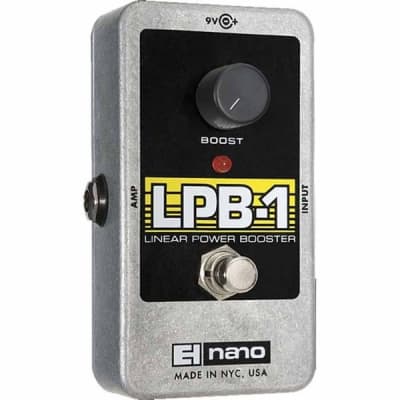 Electro Harmonix LPB-1 Power Booster Effects Pedal Boost for Guitar image 2