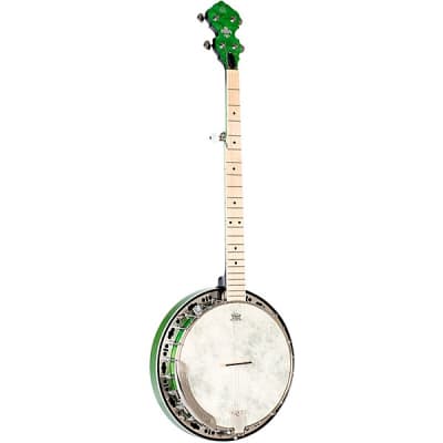 Ortega Falcon Series 5-String Quilted Maple Resonator Acoustic-Electric Banjo w/ Bag
