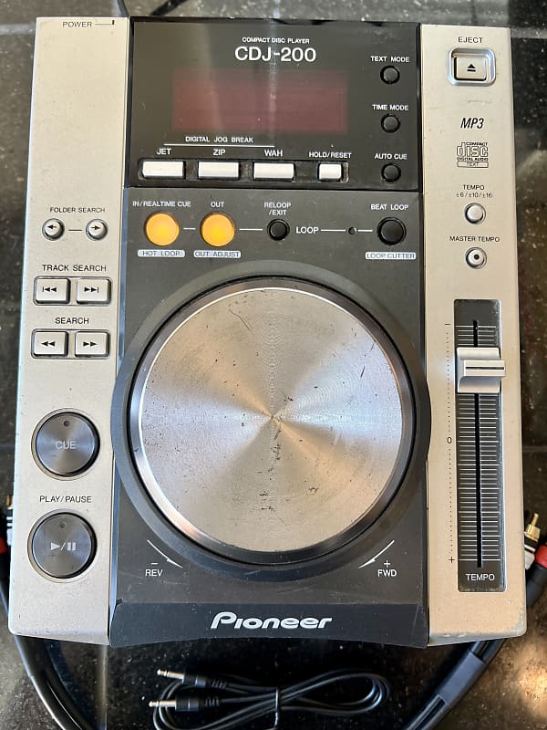 Pioneer CDJ-200 DJ Turntable Player Controller Mix Loop CD MP3 