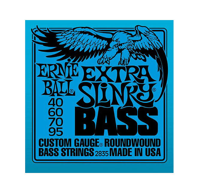 Ernie Ball 2835 Extra Slinky Bass Nickel Wound .040 - .095 image 1