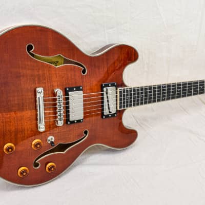 Eastman T185MX All Solid Wood Electric Thinline - Classic Finish image 3