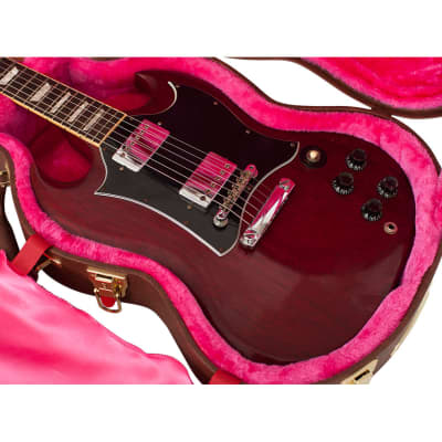 Gator Cases GW-SG-BROWN Gibson SG Guitar Deluxe Wood Case - Brown - Open Box image 5