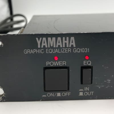 Yamaha GQ1031 Professional 31 Band Graphic Equalizer - Black Powder Coat image 3