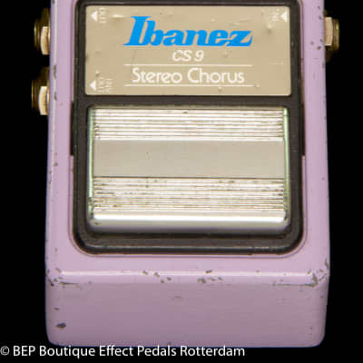 Ibanez CS-9 Stereo Chorus 1984 s/n 400043 Japan as used by Duff McKagan ( Guns N' Roses ) image 8
