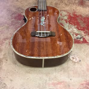 Boulder Creek RipTide™ Series Tenor Ukulele Polished Mahogany | Reverb