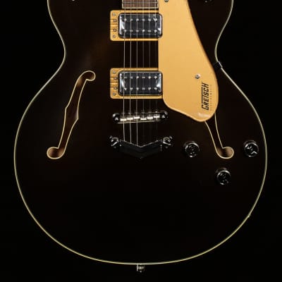 Gretsch G5622 Electromatic Center Block Double-Cut with V-Stoptail Laurel Fingerboard Black Gold - CYGC20120258-7.33 lbs image 3