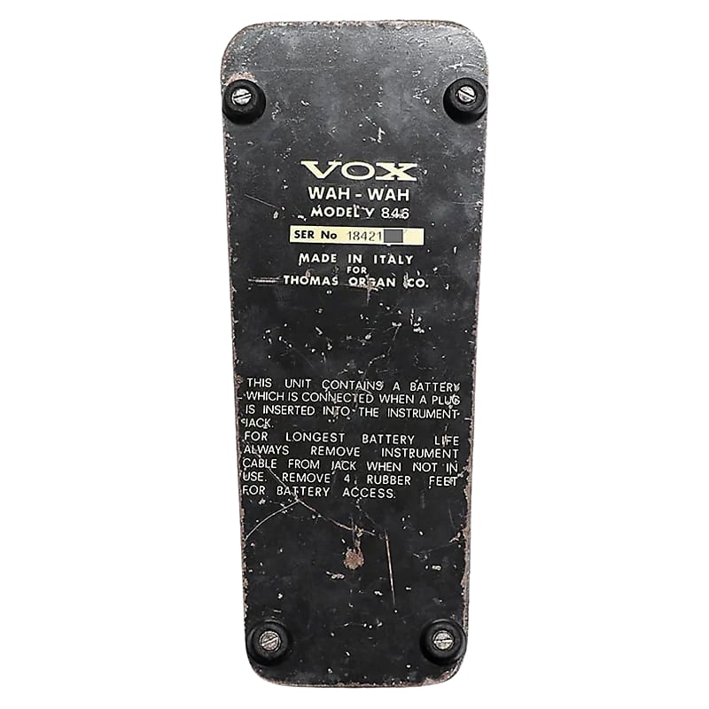 Vox V846 Wah-Wah image 2