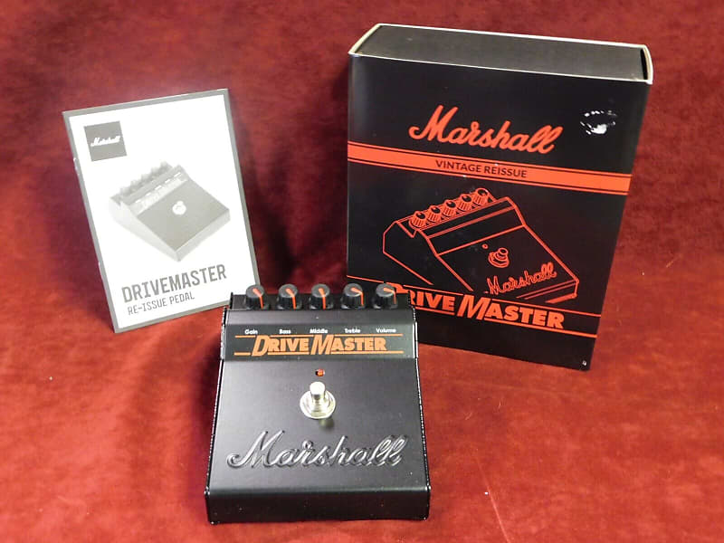2023 Marshall Reissue DriveMaster Overdrive/Distortion Effects