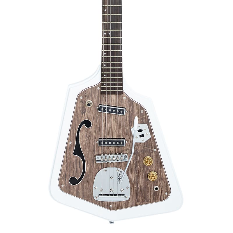 Eastwood Guitars California Rebel - White - Vintage 1960's Domino -inspired electric guitar - NEW! image 1