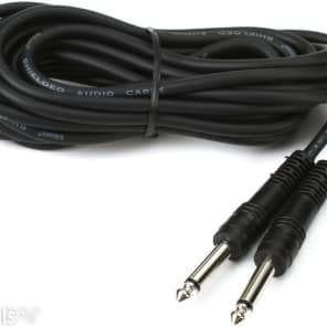 Hosa CPP-115 Interconnect Cable - 1/4-inch TS Male to 1/4-inch TS Male - 15 foot image 2
