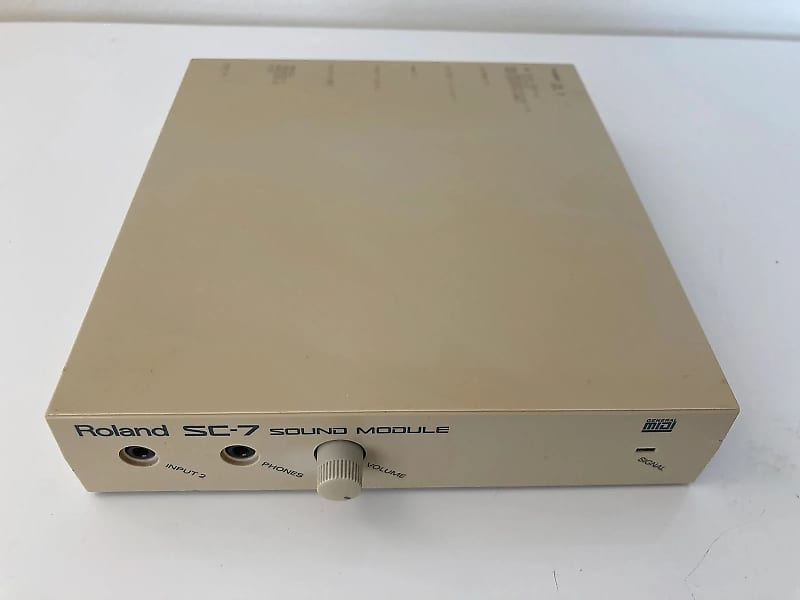 Roland SC-7 Sound Canvas Midi Sound Module