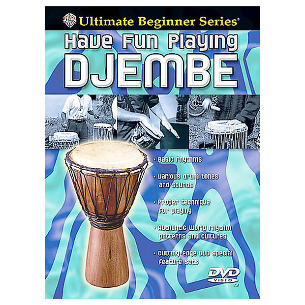 Alfred Music Ultimate Beginner Series: Have Fun Playing Hand Drums - Djembe DVD image 1