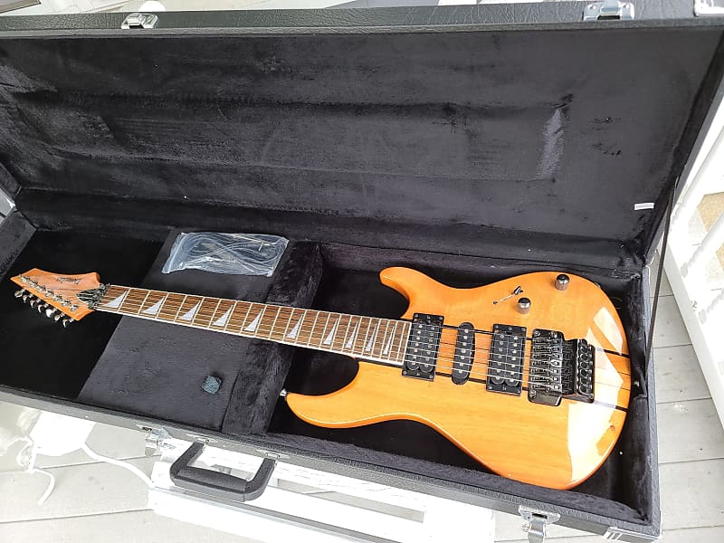 Douglas 7 String Guitar Natural Wood Finish Reverb
