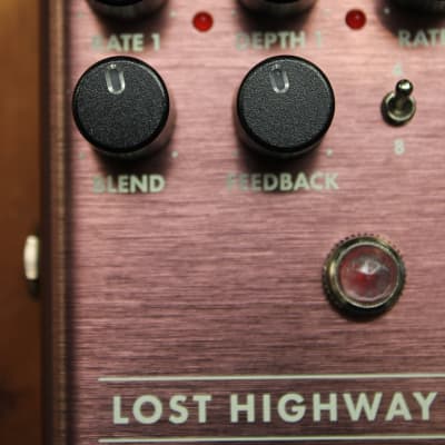 Fender Lost Highway Phaser Guitar Effects Pedal image 3