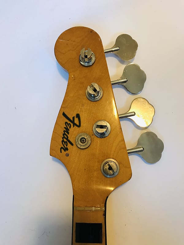 1972 Fender Jazz Bass Lefty Maple Neck Black Blocks  ! 100% Original RARE! image 1