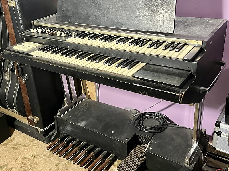 Vintage 1970s Hammond Porta-B Organ. | Reverb