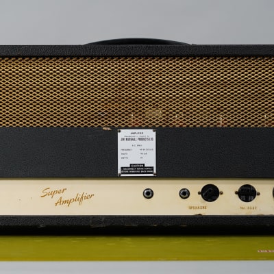 1967 Marshall JTM 45/100 Super Amplifier Vintage Plexi Head image 7