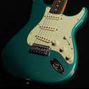 Used Fender 2016 Winter NAMM Limited 1964 Stratocaster Relic - Ocean Turquoise Metallic